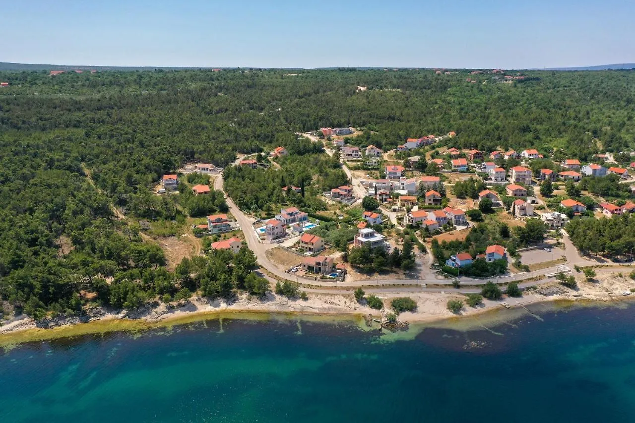 Villa Karla Pridraga Kroatië